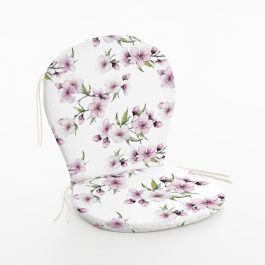 Cojín para sillas Belum 0120-385 48 x 5 x 90 cm Flores