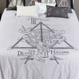 Funda Nórdica Harry Potter Deathly Hallows Legend 220 x 220 cm Cama de 135/140