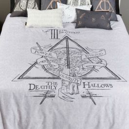 Funda Nórdica Harry Potter Deathly Hallows Legend 140 x 200 cm Cama de 80