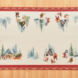 Camino de Mesa Belum Christmas Landscape Multicolor 45 x 140 cm