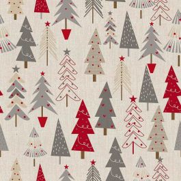 Mantel resinado antimanchas Belum Merry Christmas 100 x 180 cm