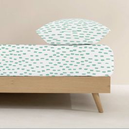 Sábana Bajera Ajustable Kids&Cotton Urko Multicolor Cama de 90