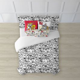 Funda Nórdica Tom & Jerry Tom & Jerry Black & White 200 x 200 cm