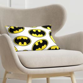 Funda de cojín Batman Batman White C Blanco Multicolor 30 x 50 cm