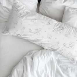 Funda de almohada Tom & Jerry Blanco 65 x 65 cm