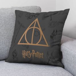 Funda de cojín Harry Potter Deathly Hallows 45 x 45 cm