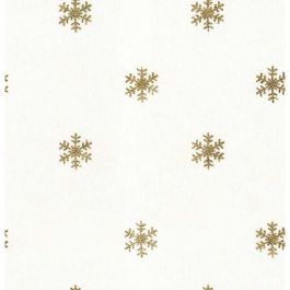 Mantel resinado antimanchas Belum Snowflakes Gold Multicolor 100 x 150 cm