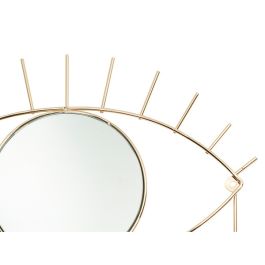 Perchero Eye Dorado Cristal Latón (42 x 30 x 4 cm) Perchero Eye Dorado Cristal Latón (42 x 30 x 4 cm)