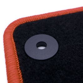 OCC Design Alfombra a Medida Kia Sportage 2010-2016 5 Pz Naranja OCCKI0034YE