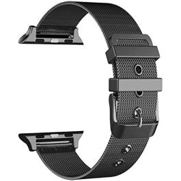 Correa para Reloj Cool Apple Watch Series 1/2/3/4/5/6/7/SE (42-44 mm) Negro Precio: 18.99000015. SKU: S7810770