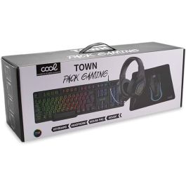 Teclado y Ratón Gaming Cool Town Pack Gaming Qwerty Español