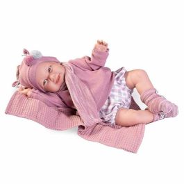 Muñeca mi primer reborn martina mantita 52 cm con pañal,mantita y libro de familia.cuerpo blando Precio: 79.9931. SKU: B1A25L9FY5