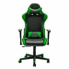 Woxter silla gaming stinger station green basculante brazos/f cabecero y cojín lumbar Woxter silla gaming stinger station green basculante brazos/f cabecero y cojín lumbar