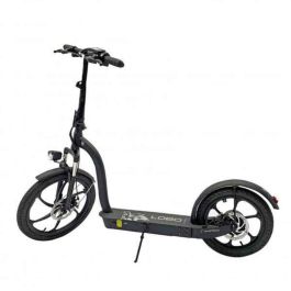 Patinete Eléctrico SmartGyro Lobo/ Motor 500W/ Ruedas 20" y 16"/ 25km/h/ Autonomía 45km/ Negro