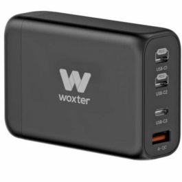 Cargador GaN de Pared Woxter PE26-178/ 3xUSB Tipo-C + Cable USB Tipo-C/ 1xUSB/ 140W Precio: 48.50000045. SKU: B1CT5RN7NP