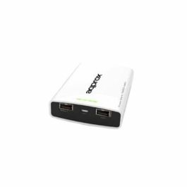 Power Bank approx! APPPB78EVW 7800 mAh 2 x USB Micro USB 5 V 1-2 A Blanco Negro/Blanco