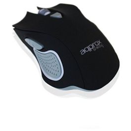 Ratón Gaming approx! appKILLER 2400 dpi Retroiluminado Negro Rojo