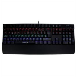 TECLADO MECÁNICO GAMING KEEP-OUT F115 - 105 TECLAS MECANICAS - 12 TECLAS MULTIMEDIA - RETROILUMINACION RGB - MEMORIA INTERNA - CABLE USB 1.8M TECLADO MECÁNICO GAMING KEEP-OUT F115 - 105 TECLAS MECANICAS - 12 TECLAS MULTIMEDIA - RETROILUMINACION RGB - MEMORIA INTERNA - CABLE USB 1.8M