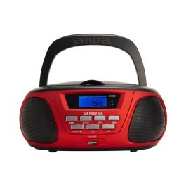 Radio CD Bluetooth MP3 Aiwa BBTU-300RD Negro Rojo Precio: 54.94999983. SKU: S7602423