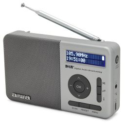 Radio Portatil Aiwa Rd - 40Dab Plata