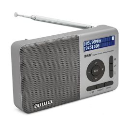 Radio Portatil Aiwa Rd - 40Dab Plata