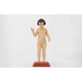 Figura Decorativa Romimex Natural Resina Niño 18 x 48 x 15 cm