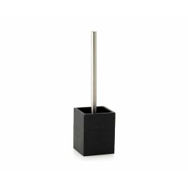 Escobilla para el Baño Alexandra House Living Negro Plateado Metal Poliresina 9 x 36 x 9 cm