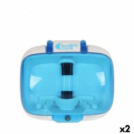 Esterilizador UV LongFit Care Cepillo de Dientes 15 x 23 x 6 cm (2 Unidades)
