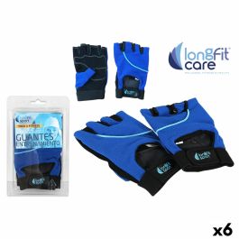 Guantes de Entrenamiento LongFit Sport Longfit sport Azul/Negro