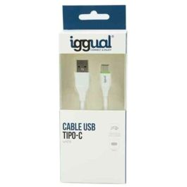 Cable USB A a USB C iggual IGG316948 1 m Blanco Precio: 4.49999968. SKU: S0229842