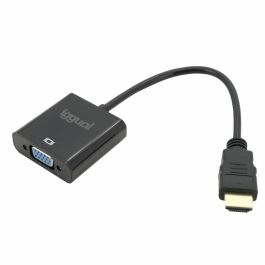 Cable HDMI iggual IGG317303 Negro WUXGA