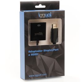 Adaptador DisplayPort a HDMI iggual IGG318041