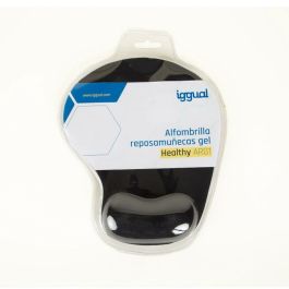 Alfombrilla Antideslizante iggual Healthy ARG1 IGG318935 Negro Gel