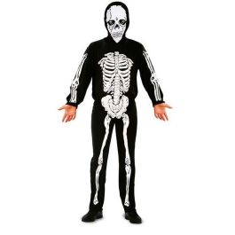 Disfraz para Niños My Other Me Esqueleto 7-9 Años Negro (2 Piezas)