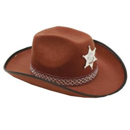 Sombrero de vaquero marrón 58 cm