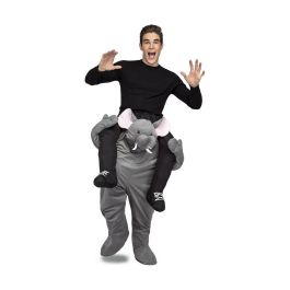 Disfraz para Adultos My Other Me Ride-On Elefante Gris Talla única