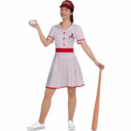 Disfraz para Adultos My Other Me Baseball Vintage Rojo