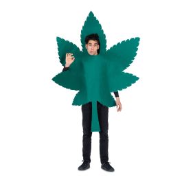 Disfraz para Adultos My Other Me Talla única 2 Piezas Marihuana Verde