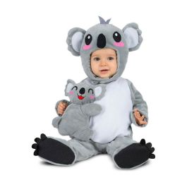Disfraz para Bebés My Other Me Gris Blanco Koala (4 Piezas)