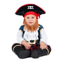 Disfraz para Bebés My Other Me Pirata Caribeño Blanco Rojo