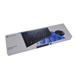 Teclado y Ratón NGS DRAGONFLYKIT Negro Inalámbrico Teclado y Ratón NGS DRAGONFLYKIT Negro Inalámbrico