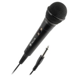 Micrófono Karaoke NGS ELEC-MIC-0001 Negro (6.3 mm) Precio: 15.94999978. SKU: S0211044