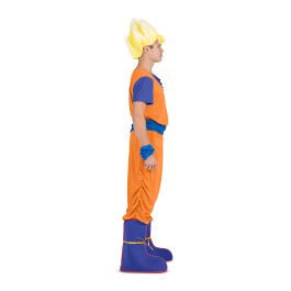 Disfraz para Adultos My Other Me Goku Dragon Ball Azul Naranja
