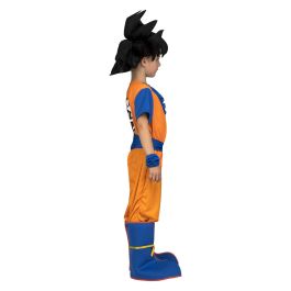 Disfraz goku con camisa, fajín, pantalones, cubrebotas y brazaletes talla 10-12 años