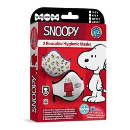 Mascarilla Higiénica de Tela Reutilizable Snoopy Adulto (2 uds) Precio: 2.95000057. SKU: S2409741