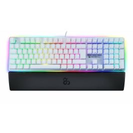 Teclado Newskill Newskill Suiko Ivory Switch Red - Teclado Mecánico Gaming con Reposamuñecas Incluido (Teclas con grabación Macr Teclado Newskill Newskill Suiko Ivory Switch Red - Teclado Mecánico Gaming con Reposamuñecas Incluido (Teclas con grabación Macr