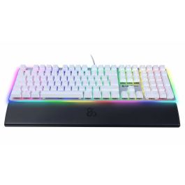 Teclado Newskill Newskill Suiko Ivory Switch Red - Teclado Mecánico Gaming con Reposamuñecas Incluido (Teclas con grabación Macr Teclado Newskill Newskill Suiko Ivory Switch Red - Teclado Mecánico Gaming con Reposamuñecas Incluido (Teclas con grabación Macr