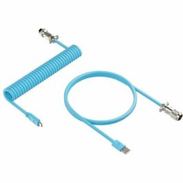 Cable USB A a USB-C Newskill NS-AC-COILC-B Azul Precio: 21.58999975. SKU: B13TW5LN6T