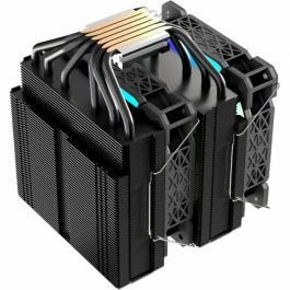 Nfortec Ventilador Cpu Doble Torre. Sculptor X. 6 Pipes 2X120Mm A-Rgb Pwm.Negro