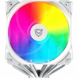 Nfortec Ventilador Cpu Doble Torre. Sculptor X. 6 Pipes 2X120Mm A-Rgb Pwm.Blanco